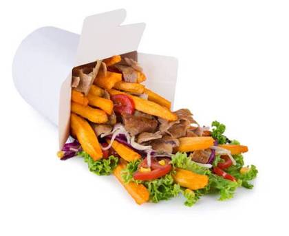 Veal kebab box