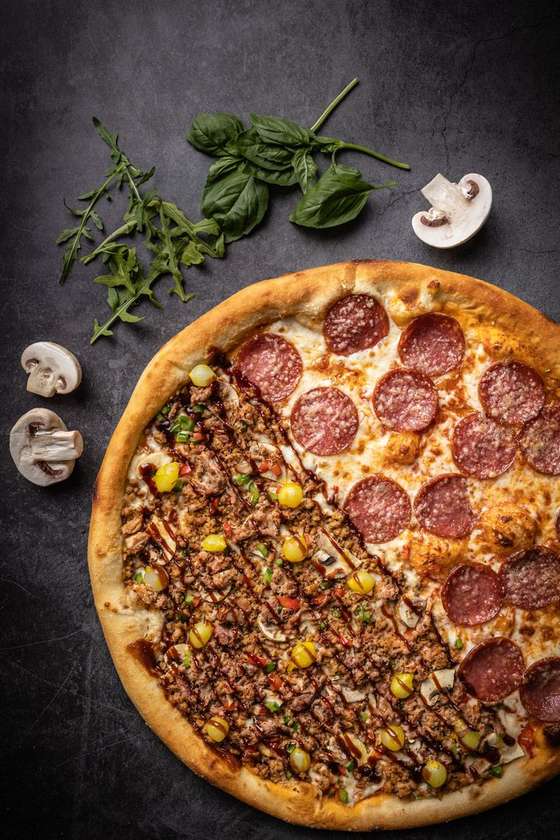 42cm pica iš dviejų dalių