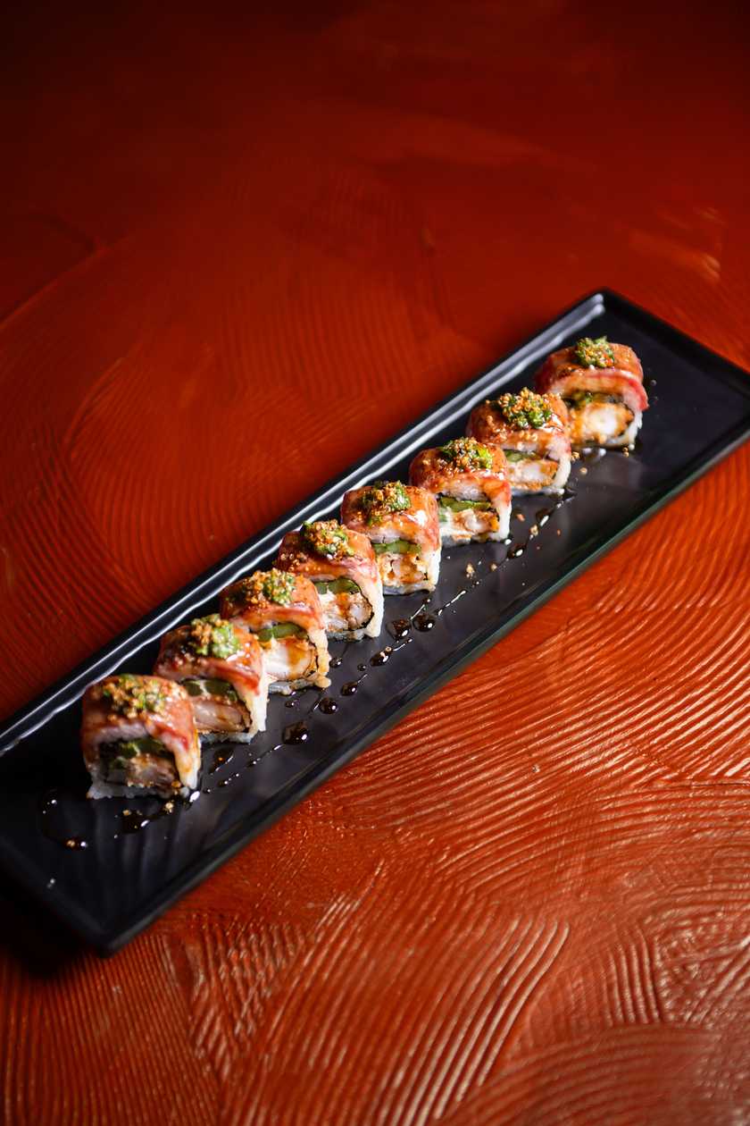 En fuego vegeterian roll