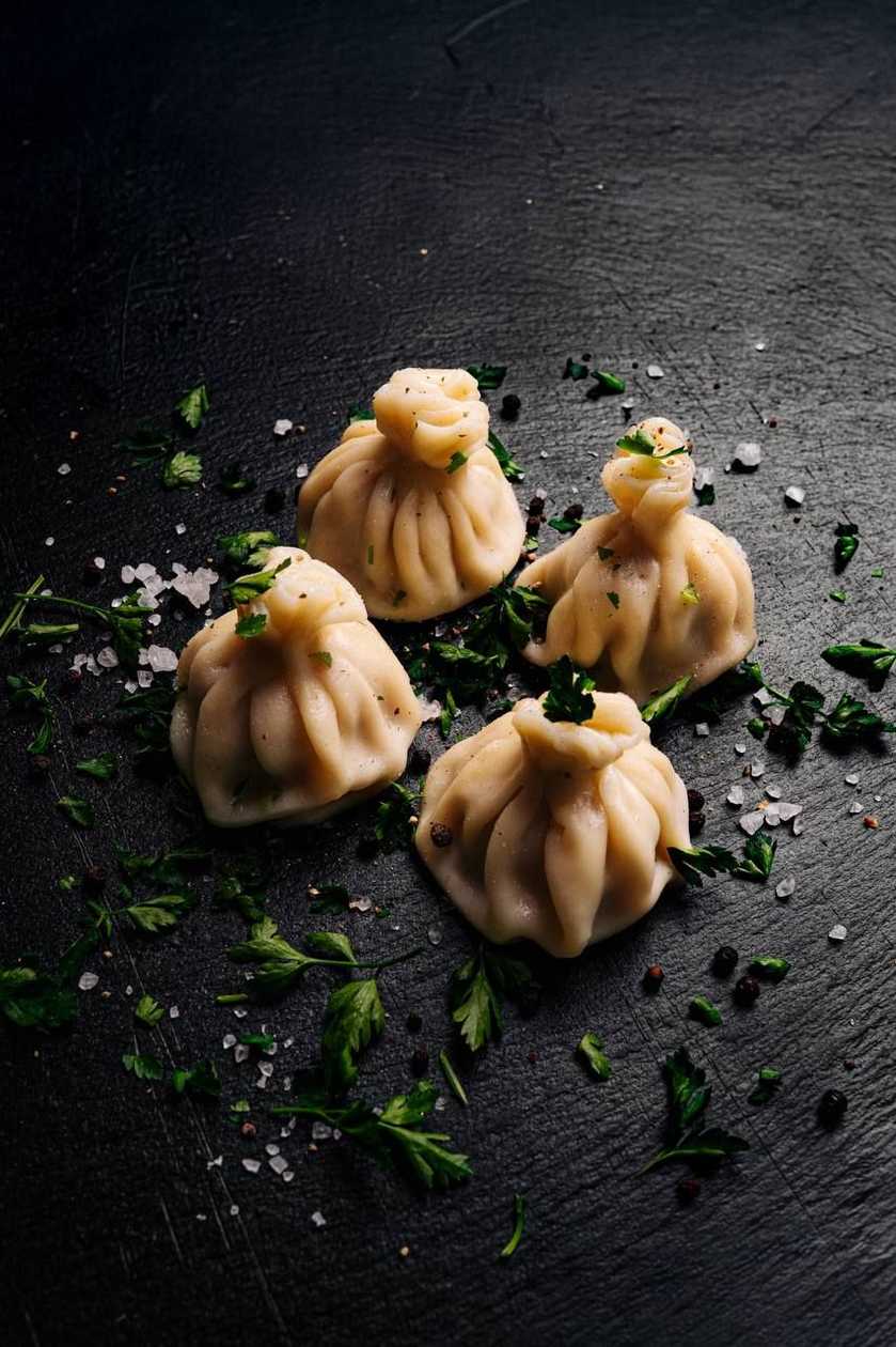 Khinkali with Spinach 4 pcs