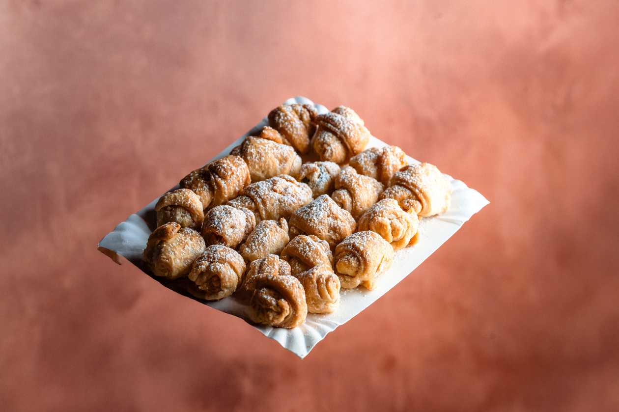 Mini cornulețe cu rahat