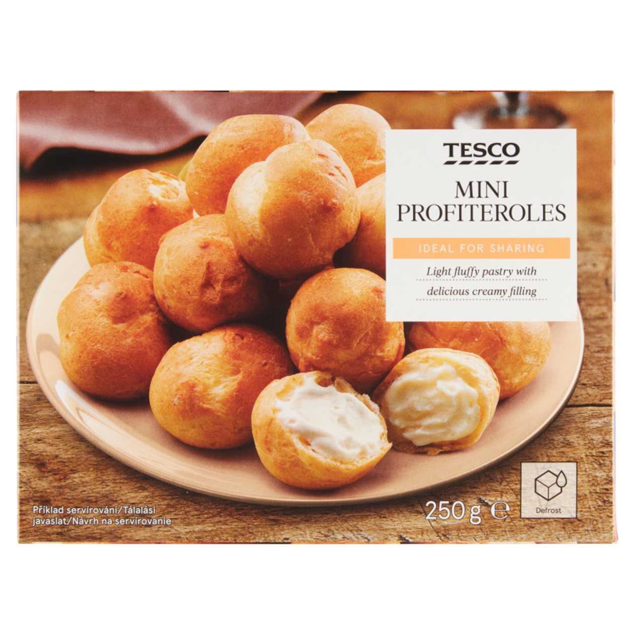 Profiteroles Com.Cream 250G