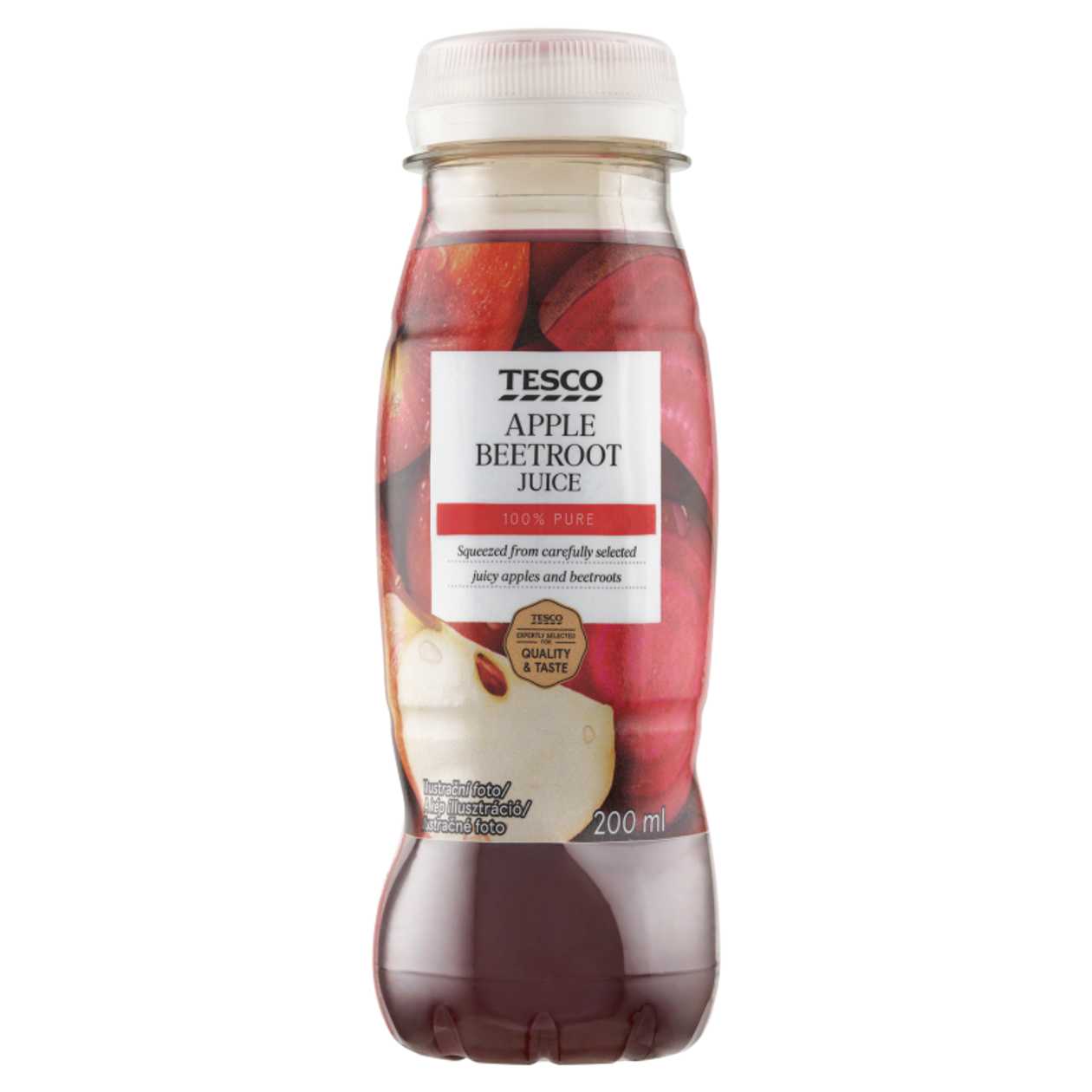 Tesco Stava Z Jablek A Cervene Repy 200 Ml