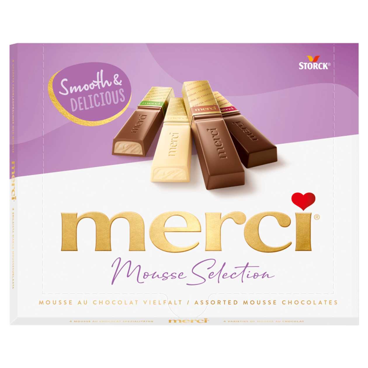 MERCI MOUSSE AU CHOCOLAT 210g
