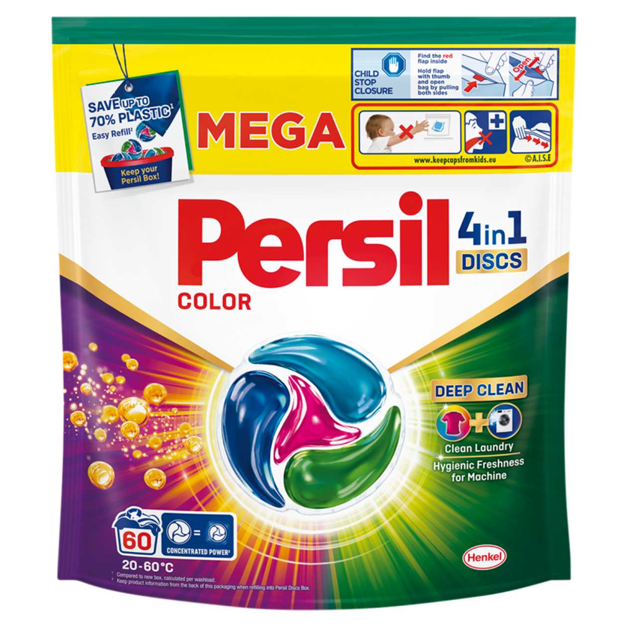 Persil 4V1 Kaps. Na Prani Color 990 G 60 Ks