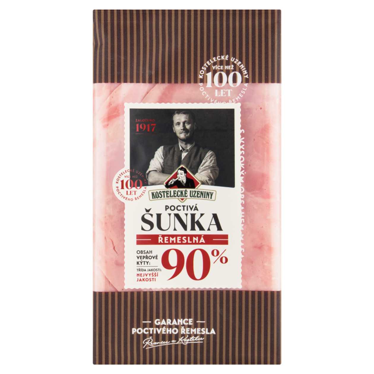 Kostelecke Uze. Poctiva Remeslna Sunka 100 G