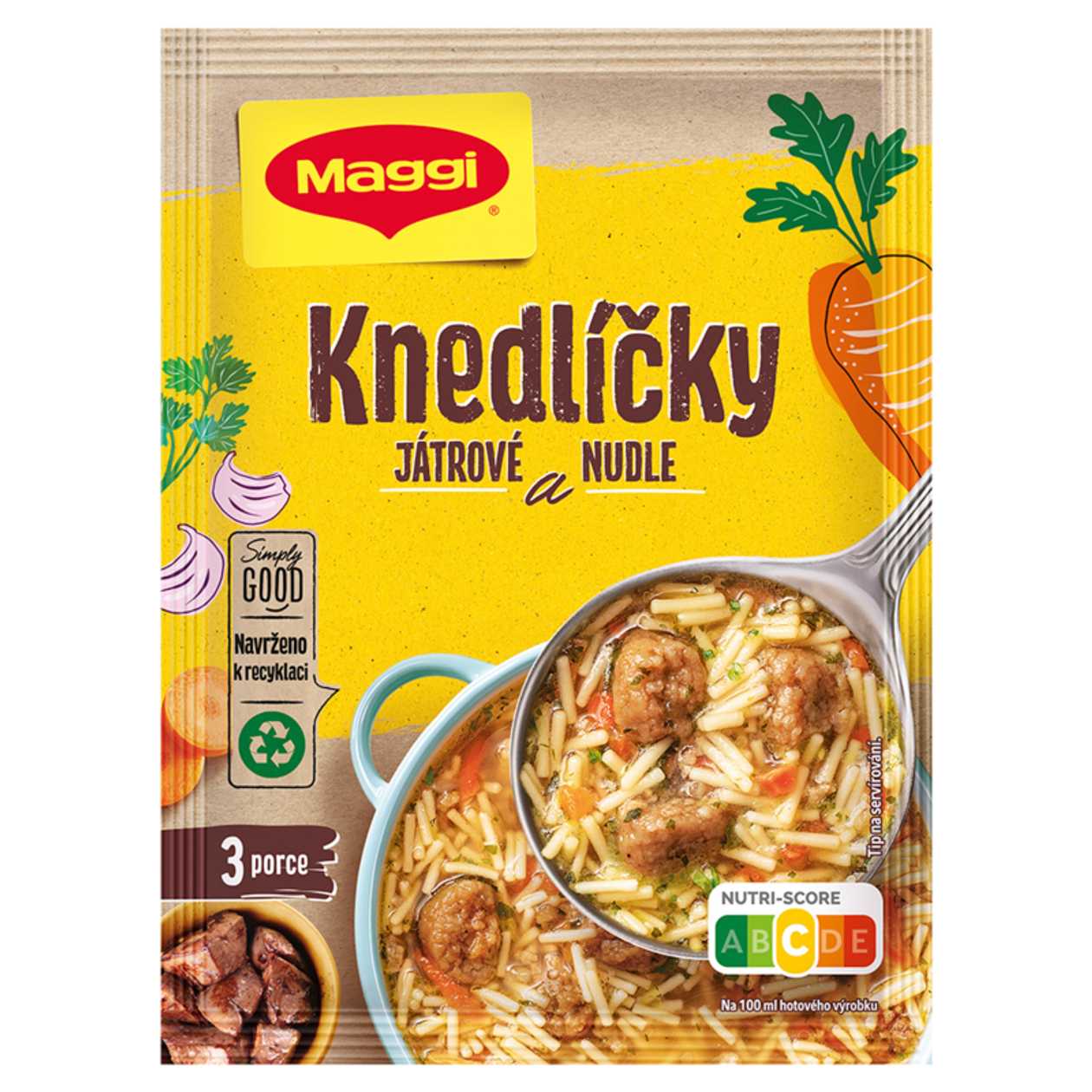 Maggi Polevka S Jatrov.Knedlicky A Nudlemi 50 G