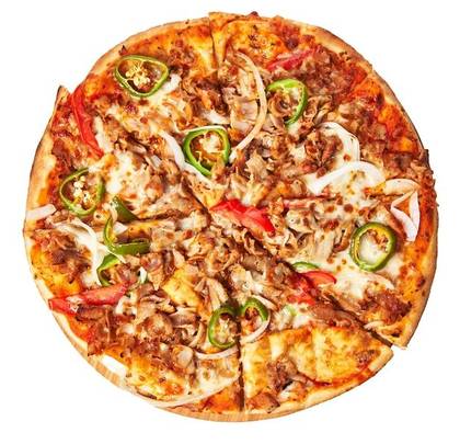 Pizza Frango e Vaca