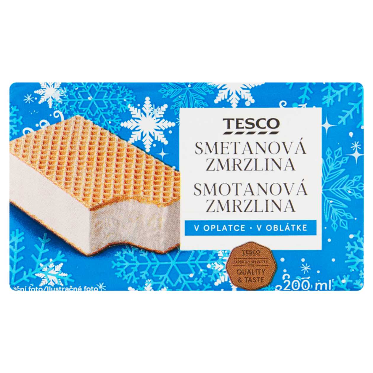 Smetana Ice Cream Wafer 200 Ml