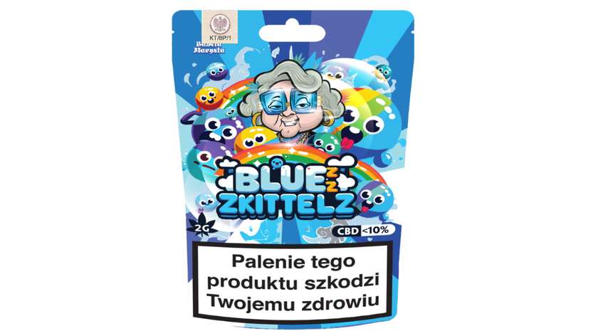 Babcia Marysia Blue Zkittlez CBG