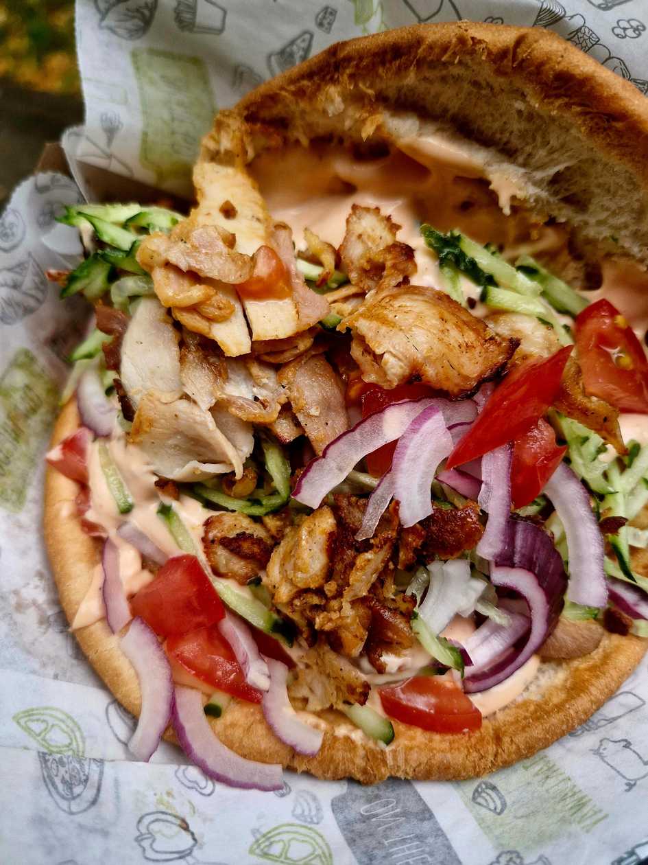 Chicken Kebab in a Bun