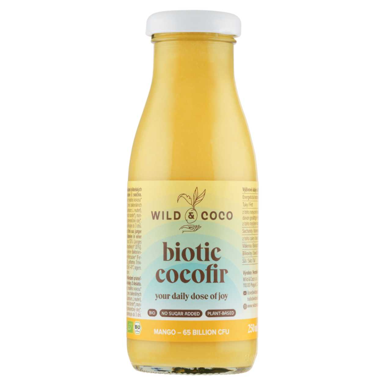 Wild &Amp; Coco Biotic Cocofir Mango 250 Ml