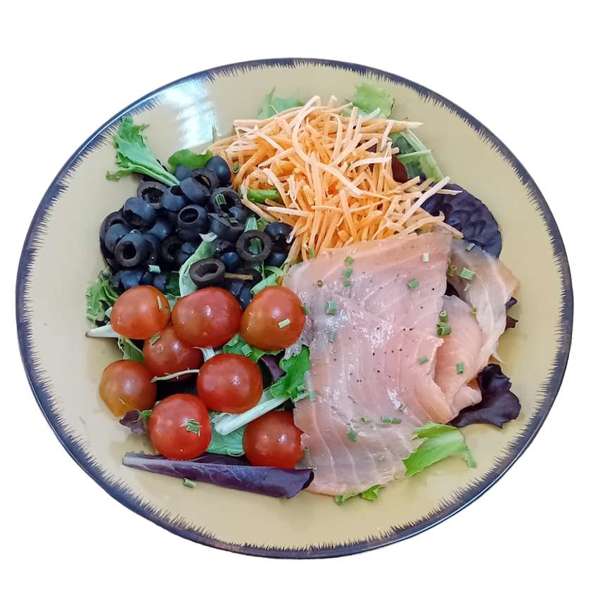 Salada de Salmão