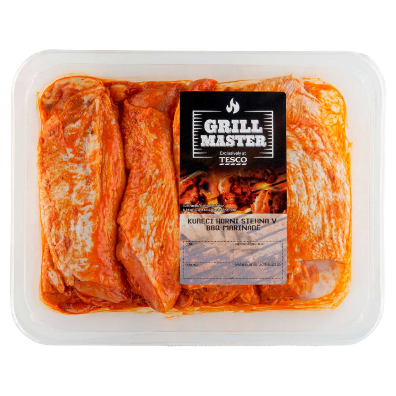 Ts Chicken Top Thigh Boneless With Kuzi In Bbq Ma., 670g