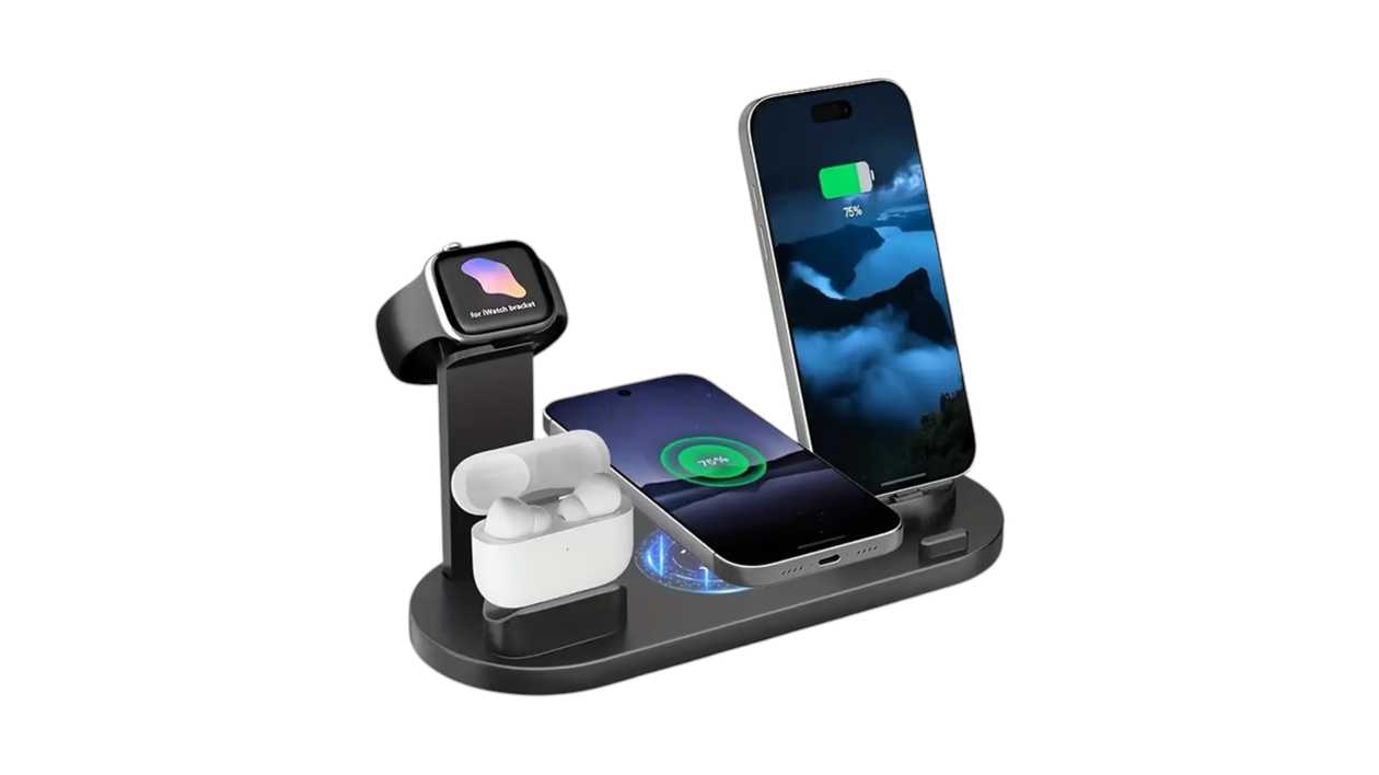 Charging station 4in1 - iPhone, iWatch, AirPods
