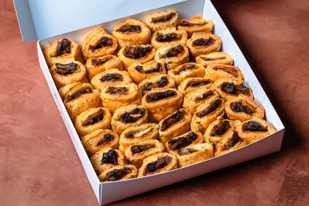 Mini pateuri cu ciuperci