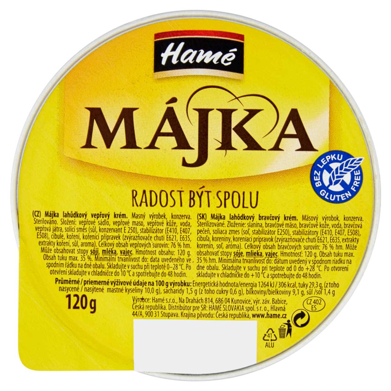 Hame Majka Lahudkov.Veprovy Krem 120 G