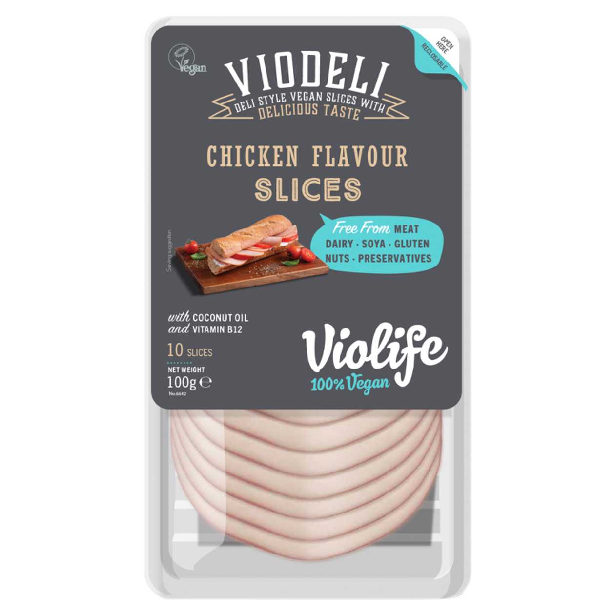 Violife Viodeli Platky S Kureci Prichuti 100 G