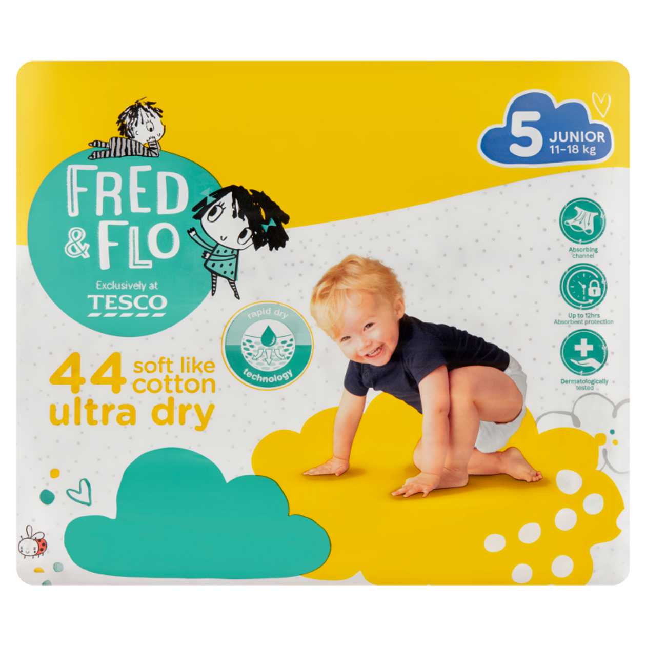 Fred &Amp; Flo Ultra Dry Pleny 5 Junior Mp 44 Ks