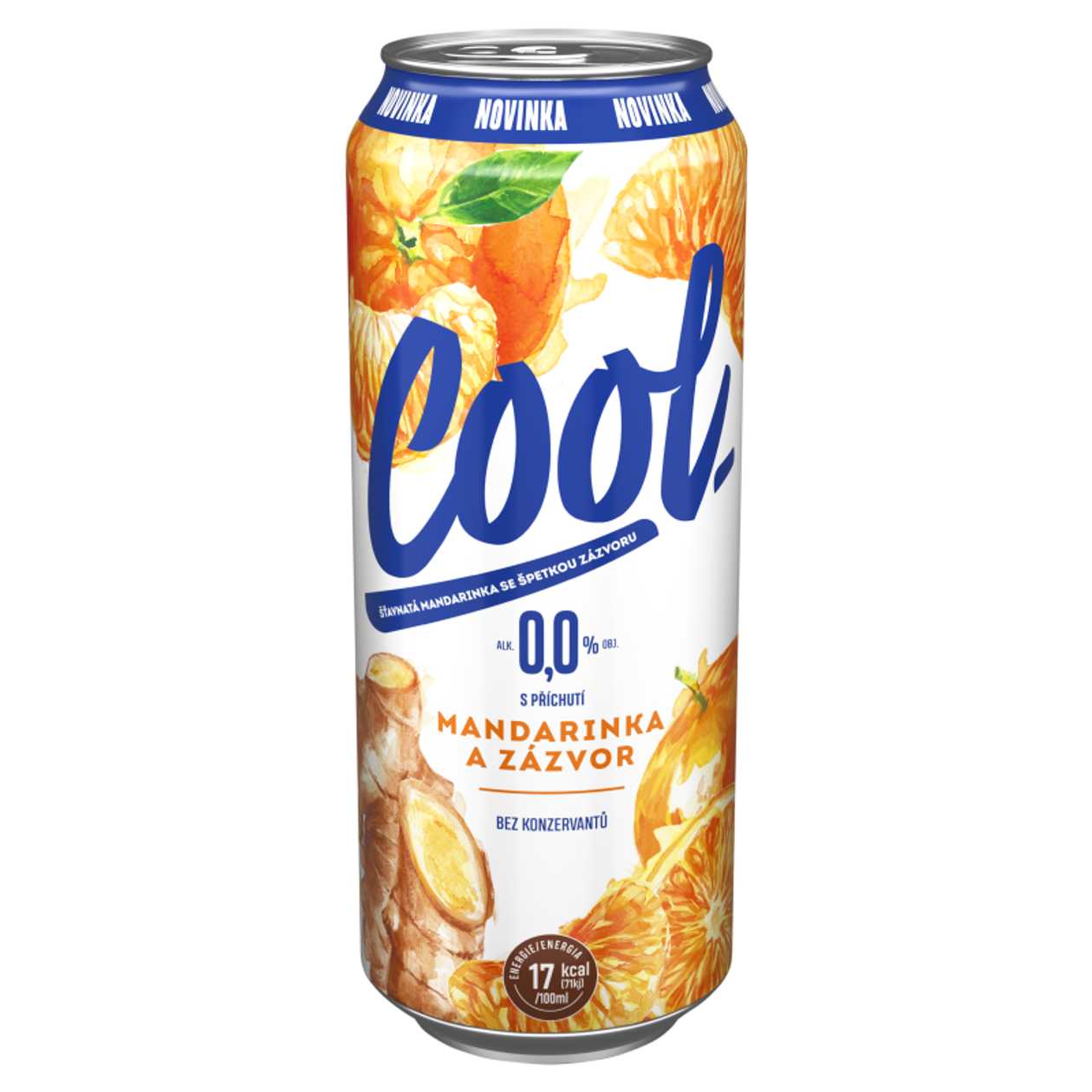 Cool Mandarinka A Zazvor  0,5 L Plech