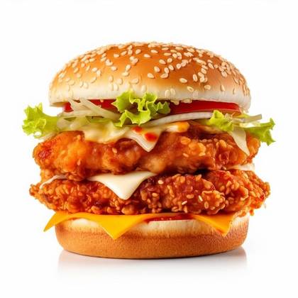 Chicken Burger Duplo