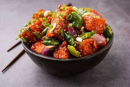 Paneer Chilly - Dry