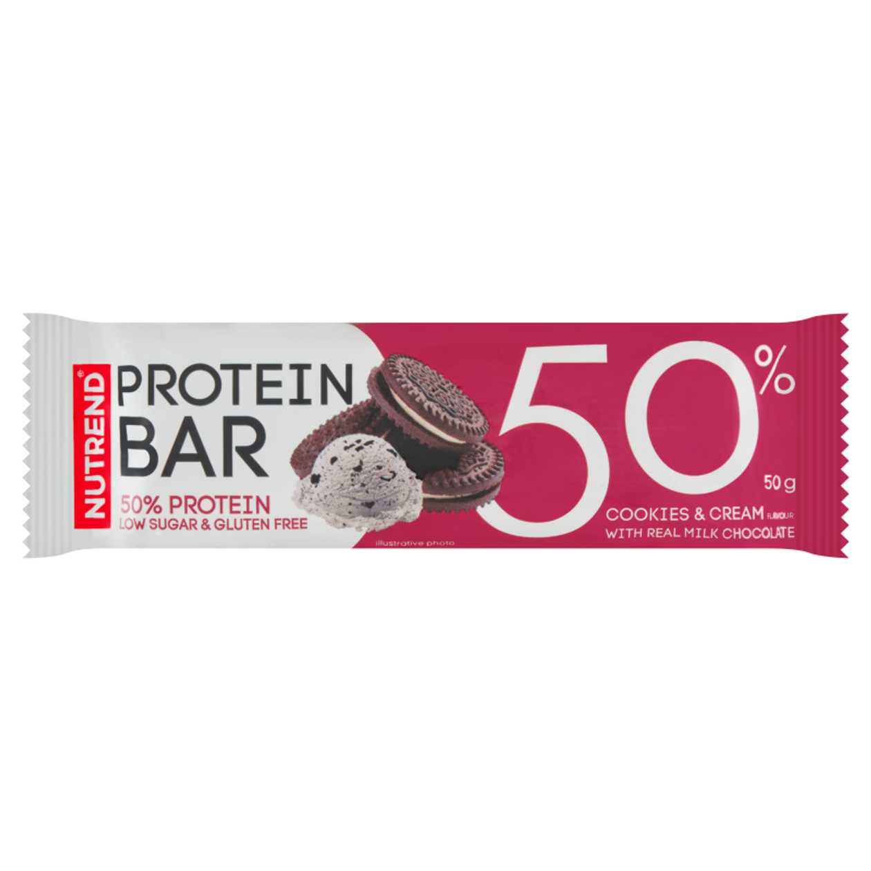 Nutrend Protein Bar 50 Prichut Cookies &Amp;Cr.50 G