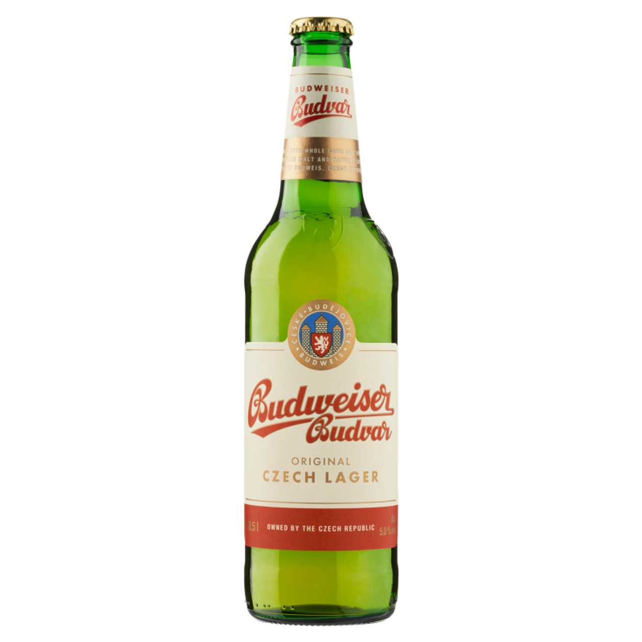 Budweiser Budvar Original 0,5L Sklo