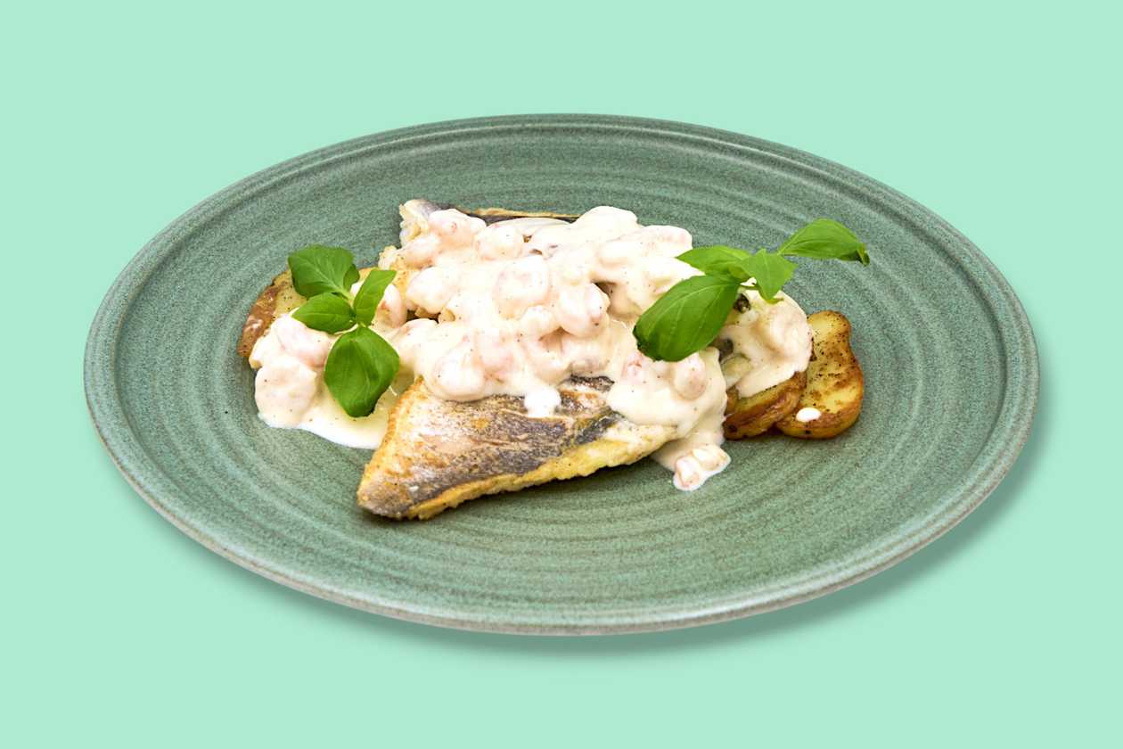 Sea Bass à la Provençale - Grilled Seabass 390gr