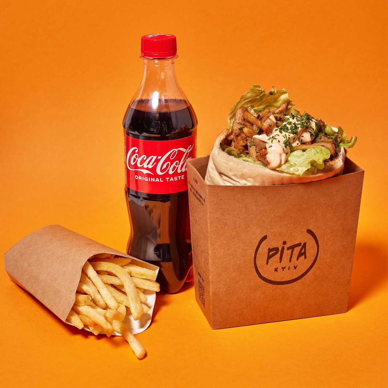 Asia Chicken Pita Combo