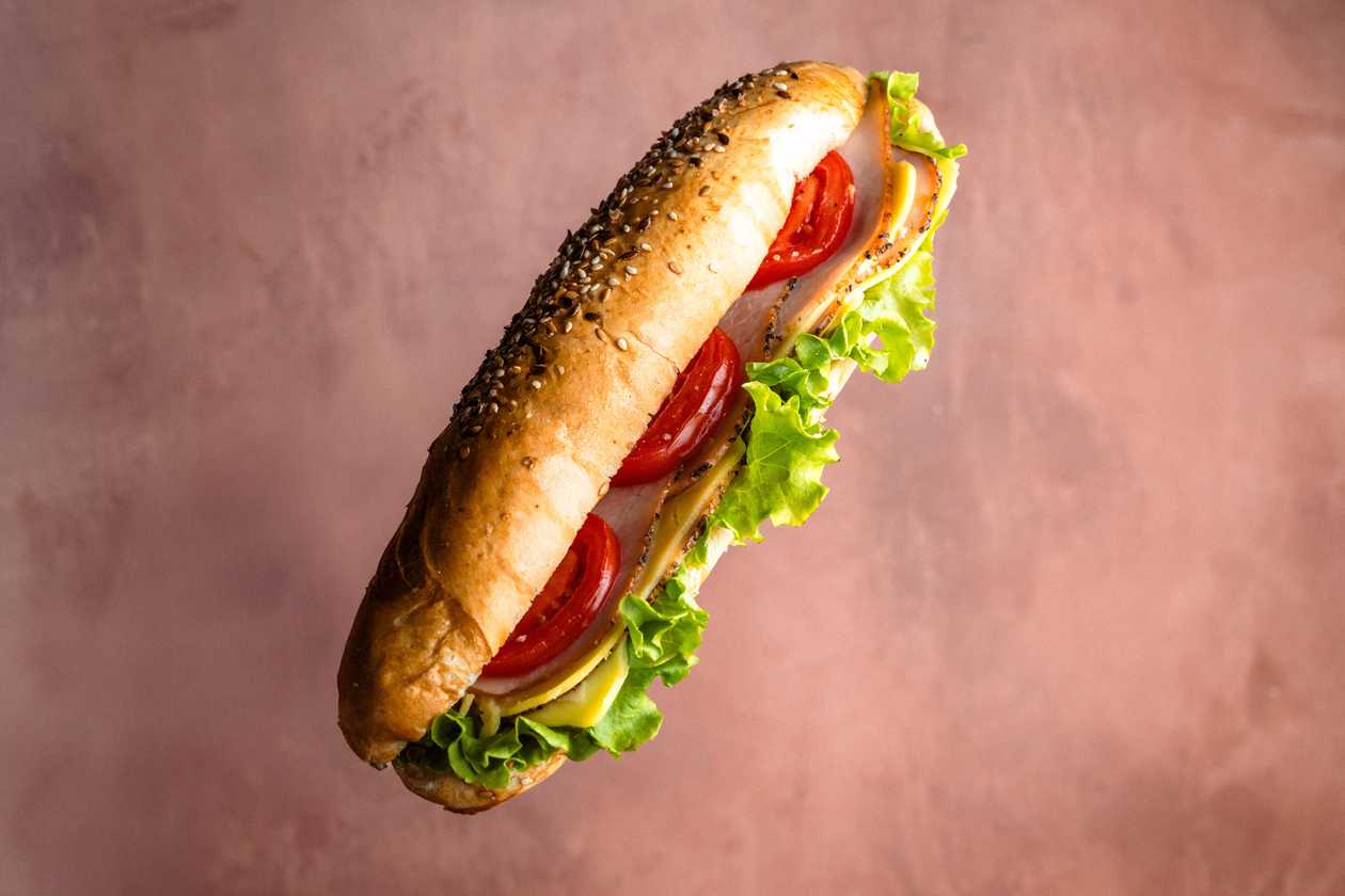 Sandwich cotlet haiducesc