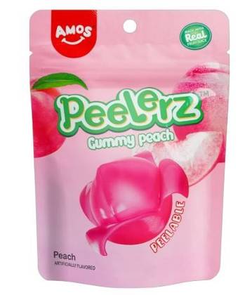 Gummy candies PEELERZ (PEACH) 65G