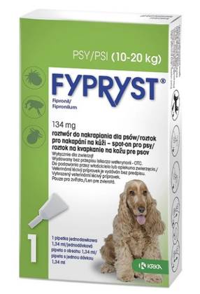 Fypryst 134mg Spot-On for Dogs 1x1.34ml
