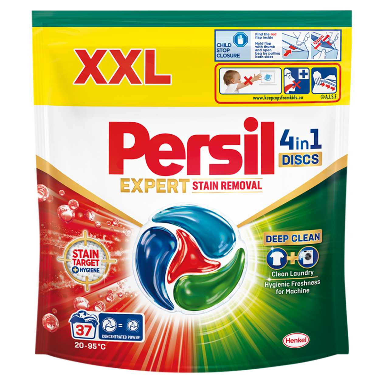 Persil Exper.4V1 Kapsle Pr. Stain Rem. 629 G 37 Ks