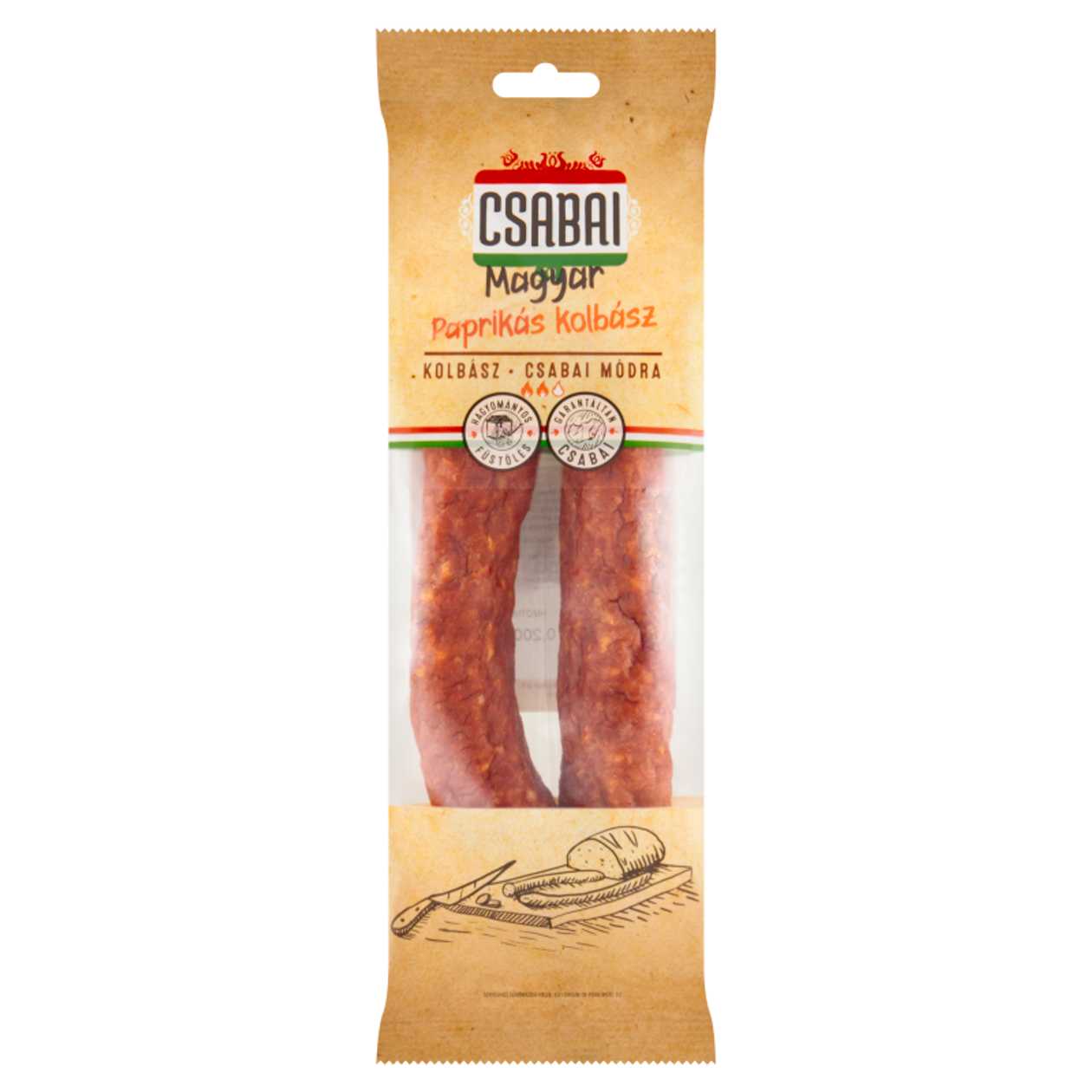 Csabahus Madarska Klobasa Csabai 200 G