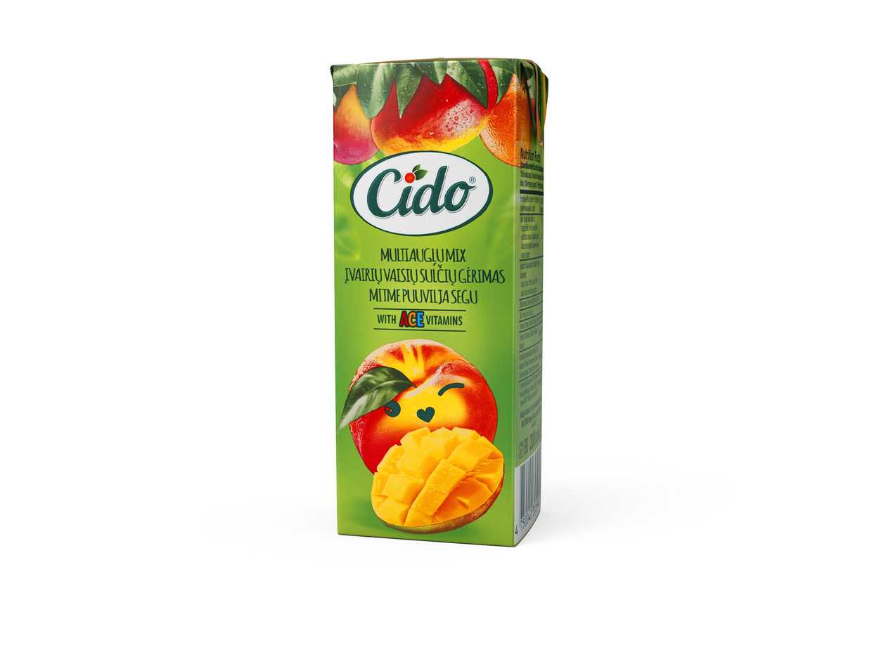 Multivitaminų sultys CIDO 0,2 l