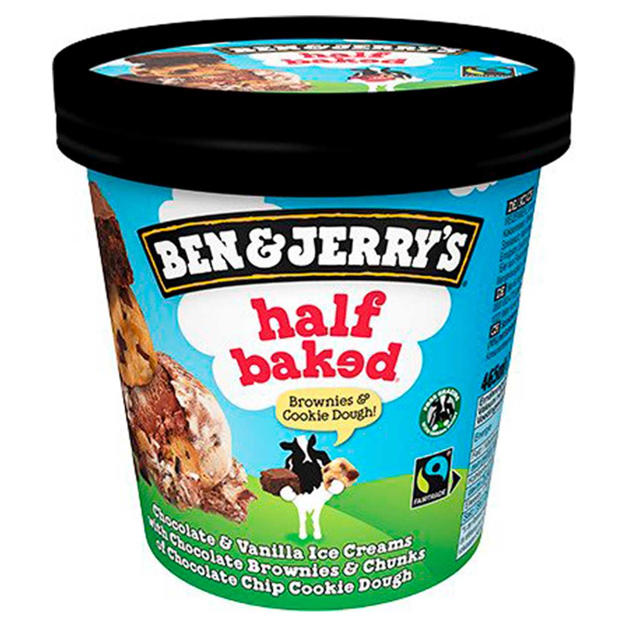 Ben&Amp;Jerrys Half Baked 465Ml