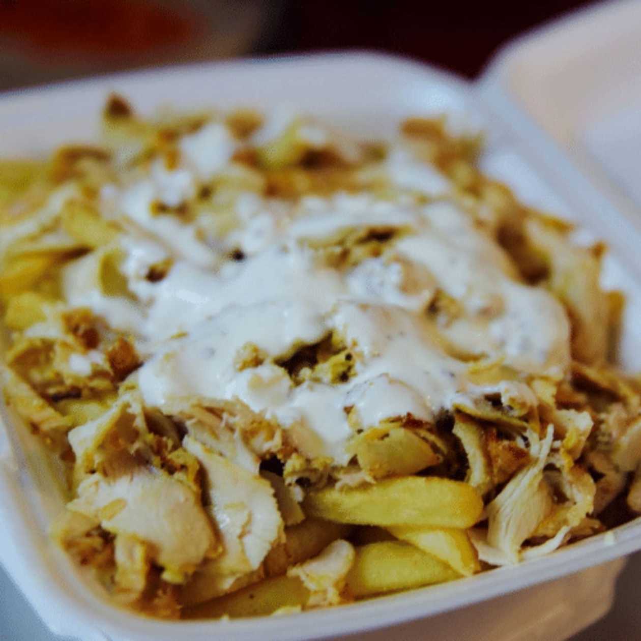 Fries with Topping, Medium