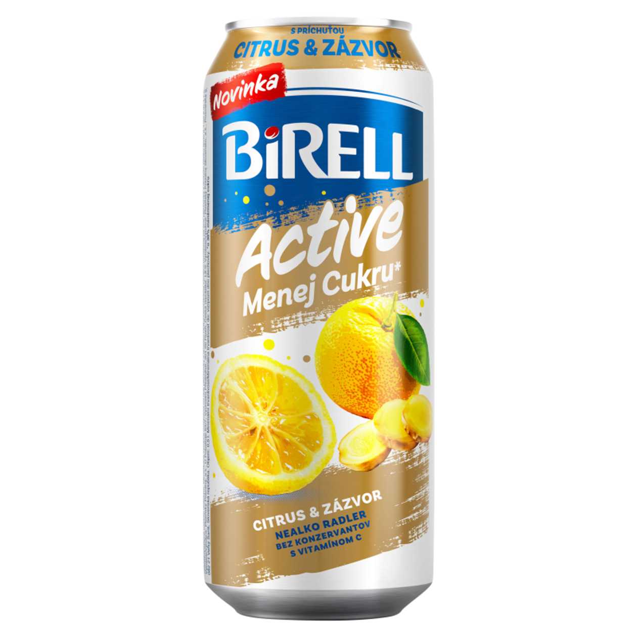 Birell Active Citrus A Zazvor 0.5 L