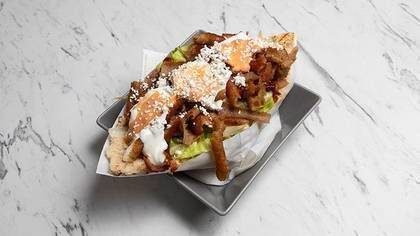 Döner s hranolky