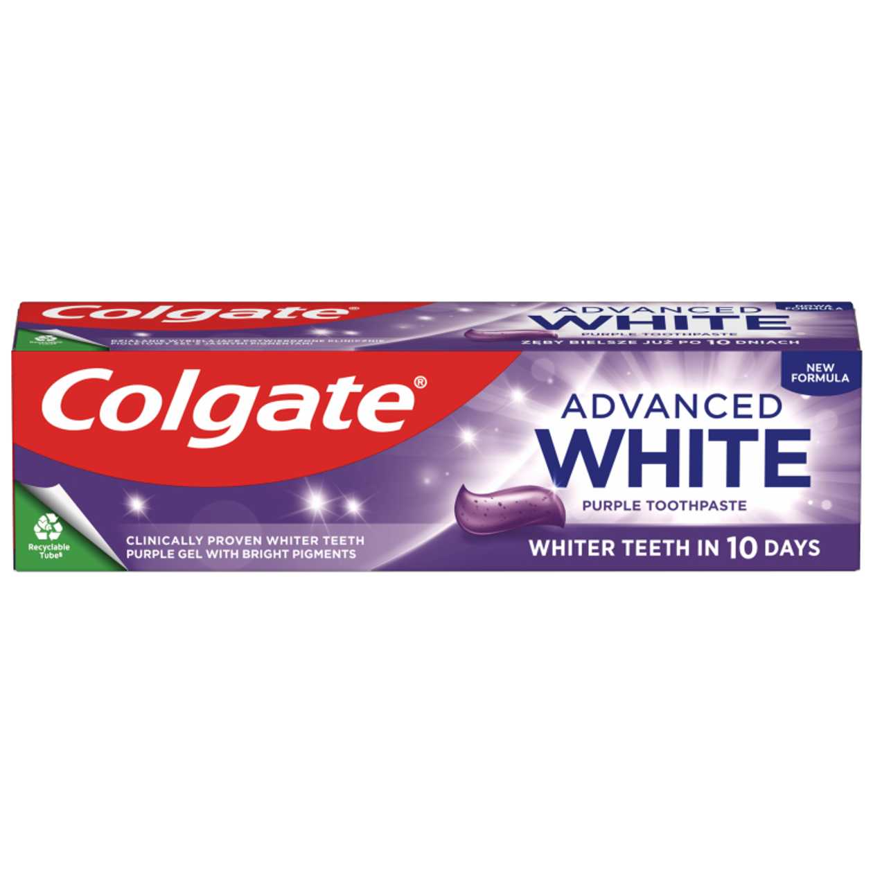Colgate Advanced White Purple Zub. Pasta 75 Ml