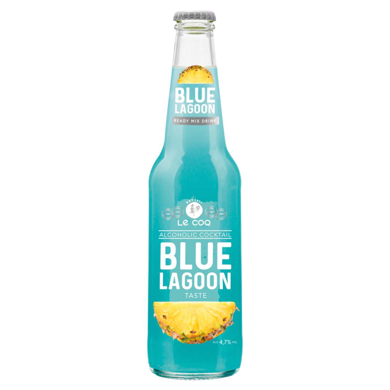Le Coq Blue Lagoon Alk. Kok. 4,7% 0,33 L