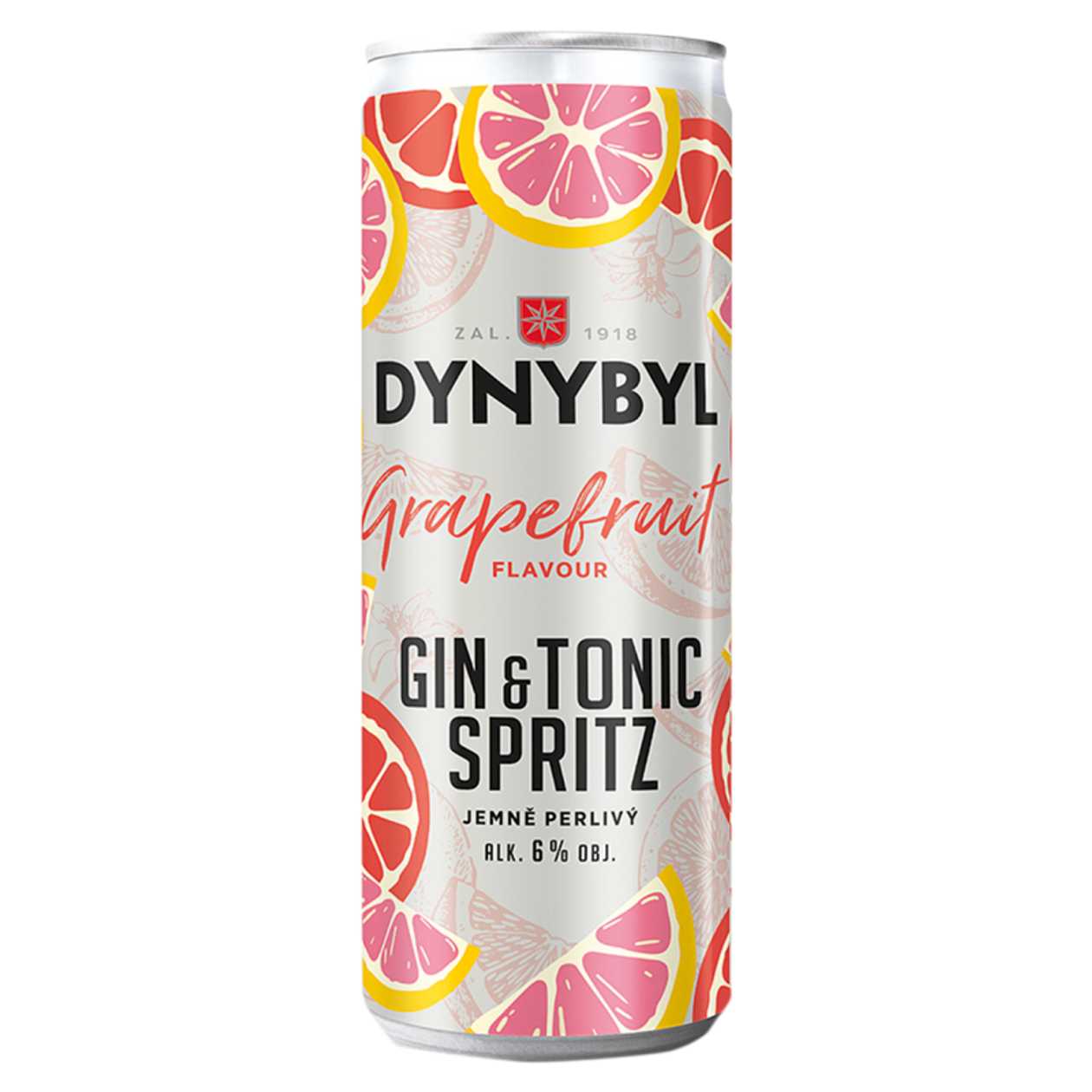 Dynybyl G&Amp;T Spr. Prich.Grap.Alko. Napoj 6% 250 Ml