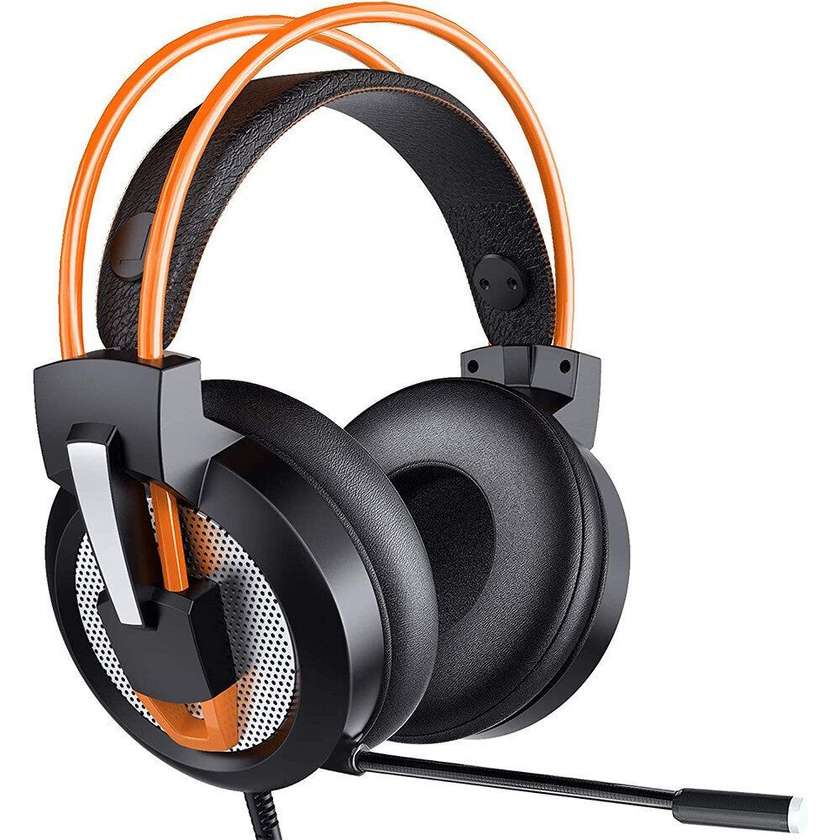 Gaming headset with microphone