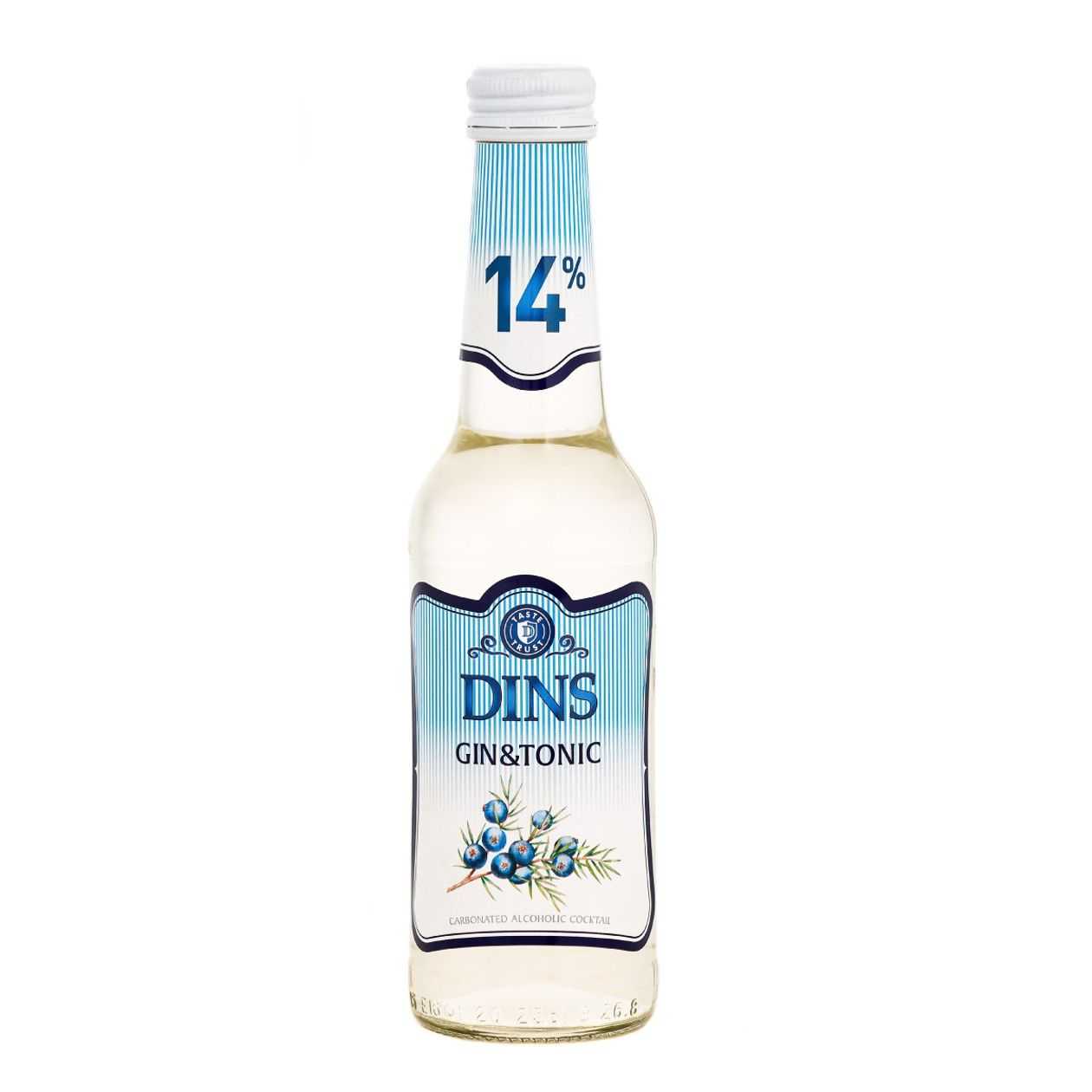 Dins Gin & Tonic 14%, 250 ml