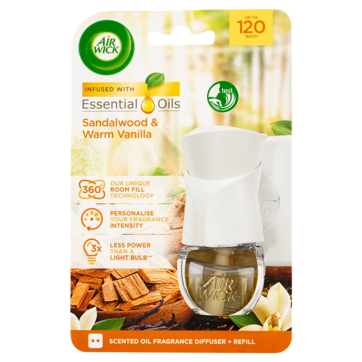 Air Wick Strojek A Napln Santalo. Drevo Van. 19 Ml
