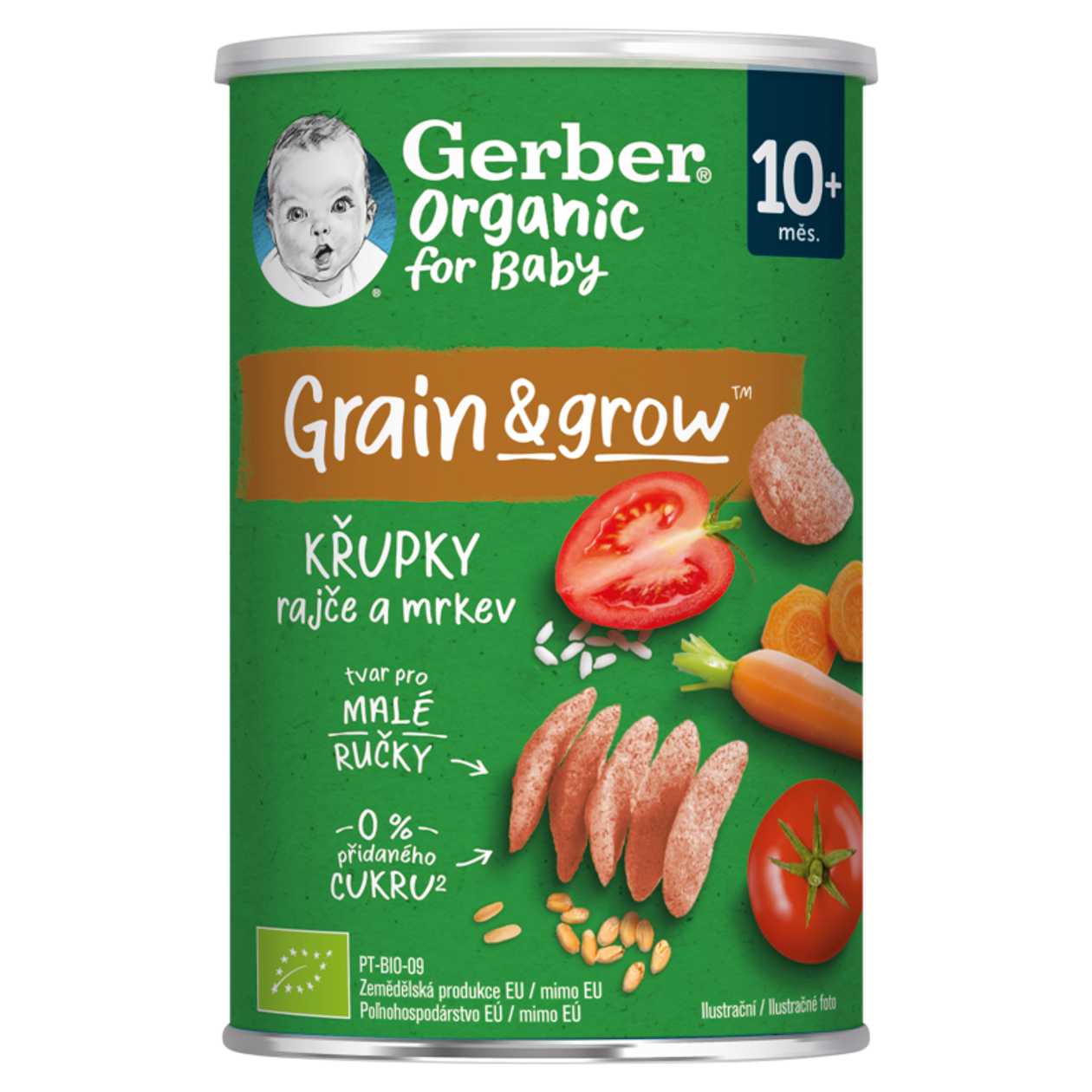 Gerber Or.For B. Krupky Rajce A Mrkev 10+M. 35 G