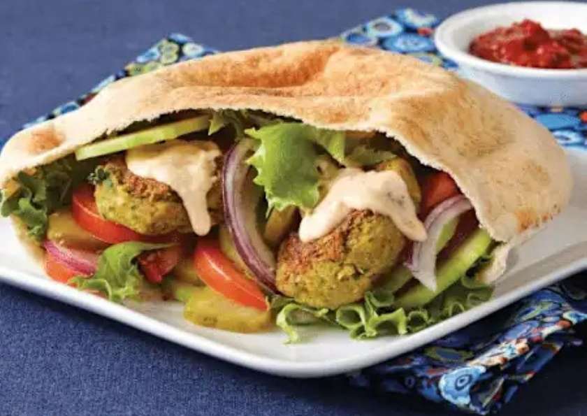 Falafel Kebab in Pita
