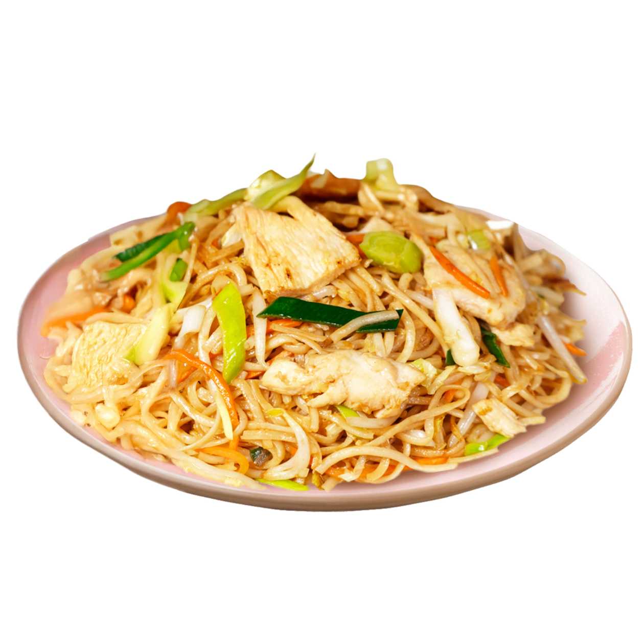Fried noodles with vegetables