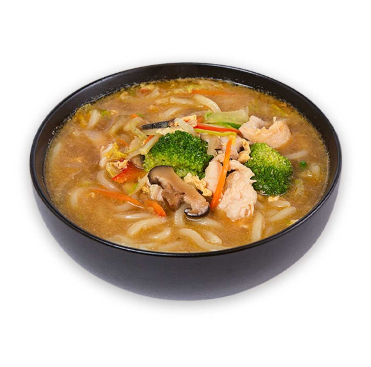 Udon Noodle Soup with Chicken